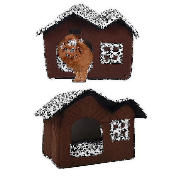 Fgao Aftagelig Foldbar Hundekurv Katteseng Sofa Pude Til Små Mellemstore
