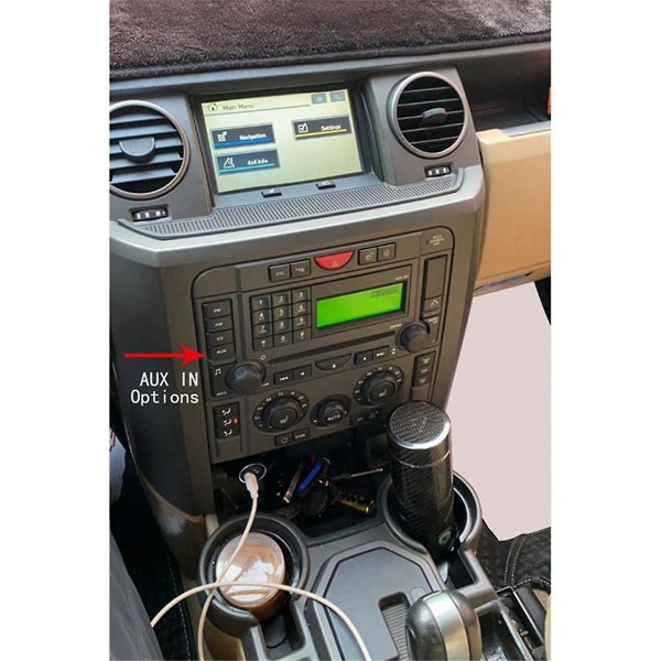 Bil Bluetooth 5.0 Aux Kabel Mikrofon Håndfri Mobiltelefon Opkaldsadapter til Land Range Aurora