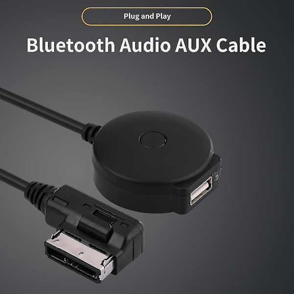 Ami Mdi Bluetooth Musik Aux Och Usb Adapterkabel För A4 A6 Q5 Q7 (2009 Och Senare) - Hona Usb