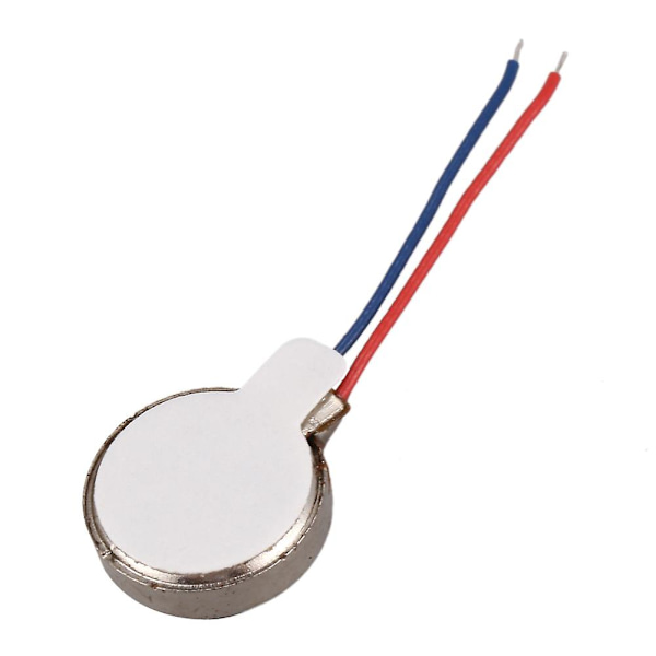 10 st Dc3v/0.1a 1.5v/0.05a 10x2.7mm Myntformad Vibrationsmotor för Mobiltelefon Silver
