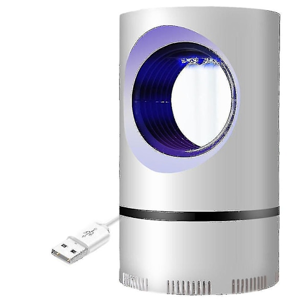 Sähköinen Sisähyttysten Tappajalampa USB-Virtalähteellä Ja Adapteri-Imuimurilla 1 (Valkoinen)