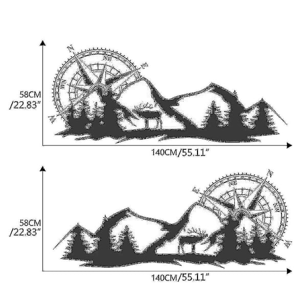 2024 Bobil Campingvogn Universal Karosseri Klistremerke For Bil Caravan Trailer