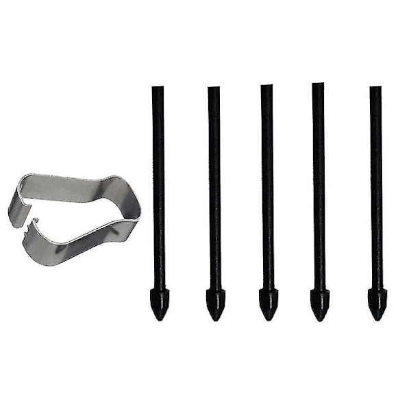 5 stk Stylus-etterfyllinger, erstatningsspiss for berøringspenn, erstatningsspiss for Galaxy Note20/note10/tab S6/tab S