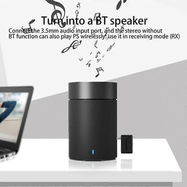 2-i-1 Bil Bluetooth 5.3 Trådløs Audio Receiver Bil Transmitter Adaptere Jack Bluetooth Hovedtelefon Receiver Håndfri