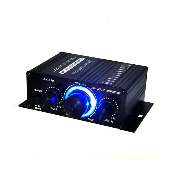 Strømforstærker FM Radio Mini Forstærker 400W HiFi Mini HiFi Audio Strømforstærker Audio Forstærker A