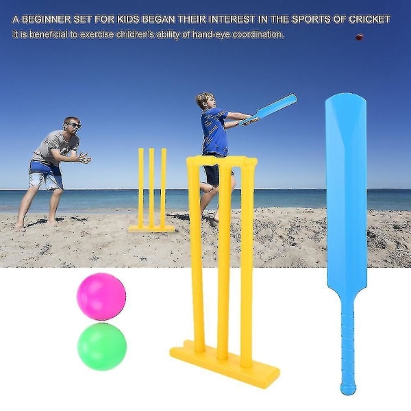 2024 Barn Cricket Set Present Sport Interaktiva brädspel Cricket Leksaker