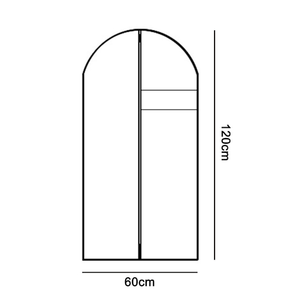 5-delat set extra stora 60*120cm dammskydd - grå