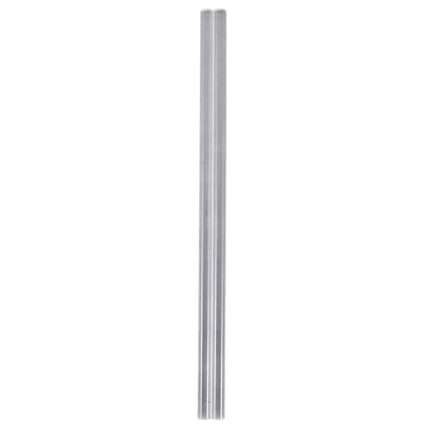 2 st 10 mm Klar Rund Akrylstav PMMA Extruderad 30 cm Längd