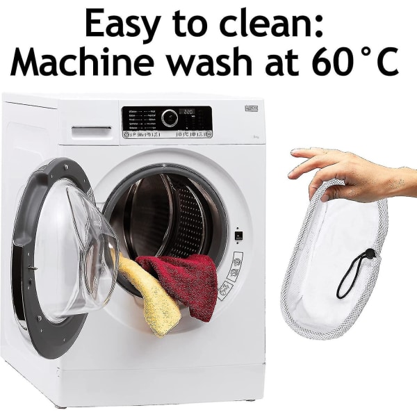Golvmopp-rengöringsdukar Kompatibla med Morphy Richards 720020 720021 720502 9-i-1 Ångrengöringsmopp (4-pack)[hs]