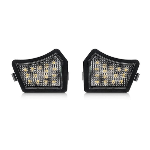 2 st LED-lampor under backspegel Välkommen Pöls för C30 C70 S40 S60 S80 V40 V50 V70 XC70 XC90 3121