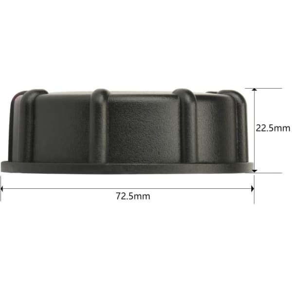 S60x6 lock, 1000L IBC-adapter, 1 tums IBC-tankprotokoll