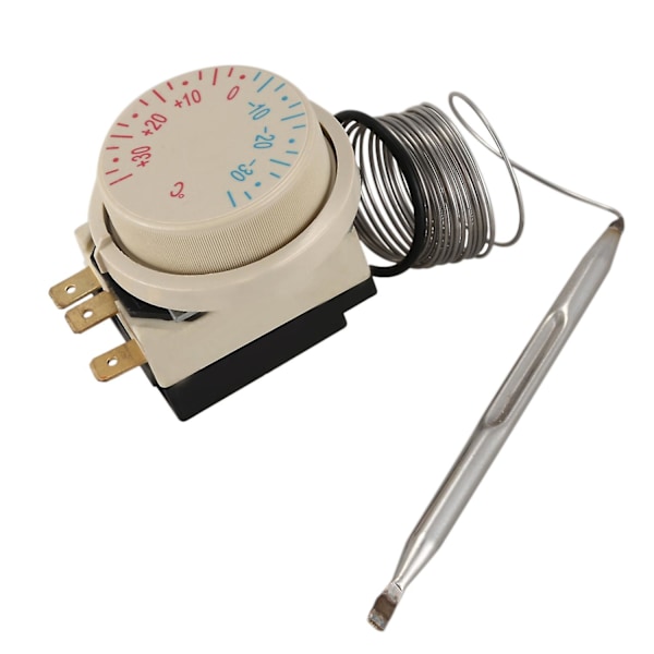 Frys -30~+30 Ac 250v 16a Ac380v Temperatur Kapillär Termostat