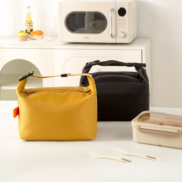 Isolert matpose, sammenleggbar tote-matpose, egnet for kontorarbeidere og studenter, stor piknikpose