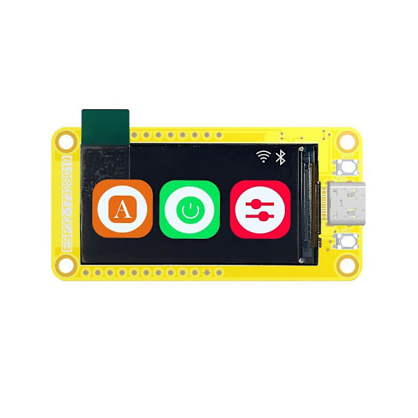2 st Esp32-s3 med 1,9 tums display Lvgl utvecklingskort Wifi&bluetooth 170x320 Smart display Scr