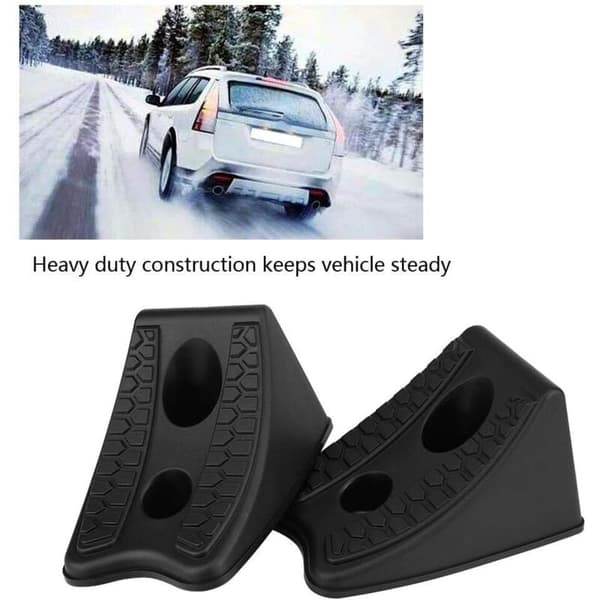 2-pack halkskyddsmattor för bil, lastbil eller andra däck