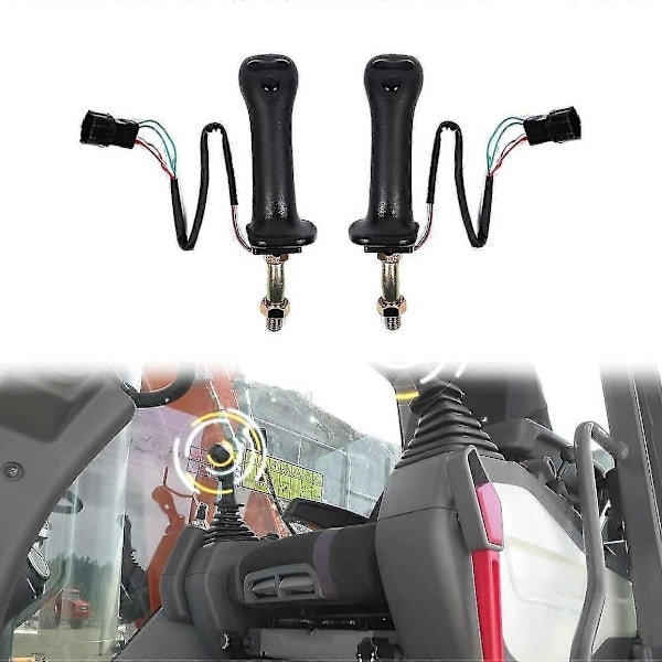 3-painikkeinen kaivinkoneen joystick-kokoonpano vaihdevivun kahva Doosan Dh Dx150 215 225 300 370-9c vasen