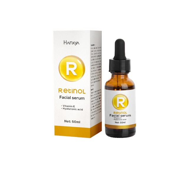 Speciel forsyning af VC-stamopløsning for at forbedre mathed og fasthed, hyaluronsyre og niacinamid hudplejeprodukter Retinol Serum 50ml