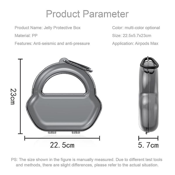 Opbevaringspose Etui Til Airpods Max Hovedtelefon Tilbehør Hovedtelefon Rejse Bærepose