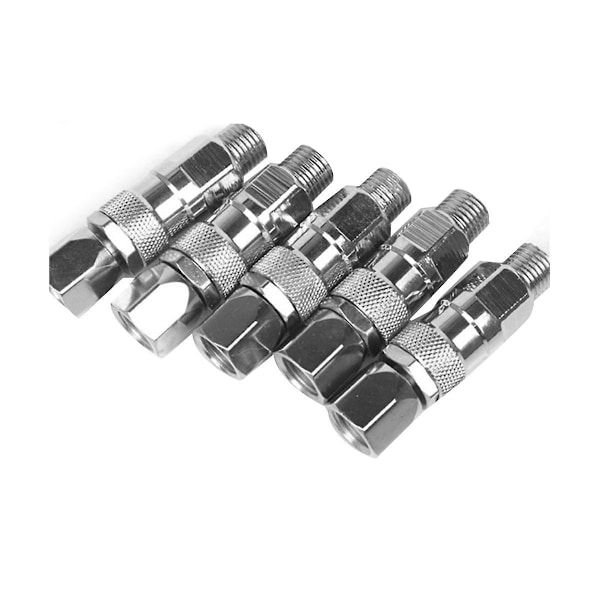 Luftlös Sprutningsslang Swivel Adapter Rostfritt Stål Sprayer Koppling Lämplig För Luftlös Högtryck
