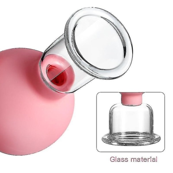 Massage kroppskoppning gummi vakuum koppningsglas ansiktslyft kropp
