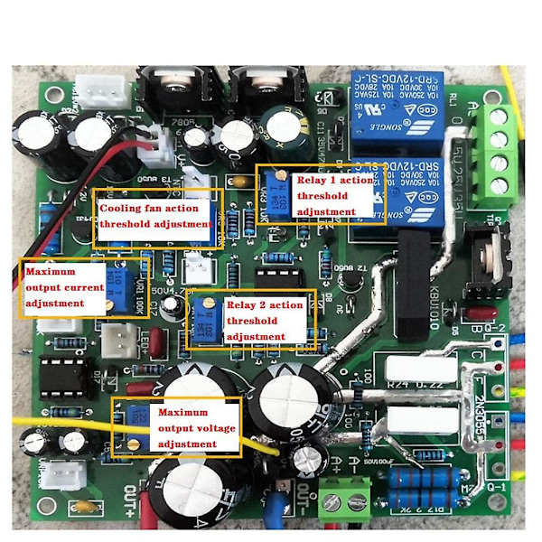 DIY-sarjat CC CV DC 0-35V 0-5A Säädettävä Vakiojännite Vakiovirta Virtalähde Säädetty