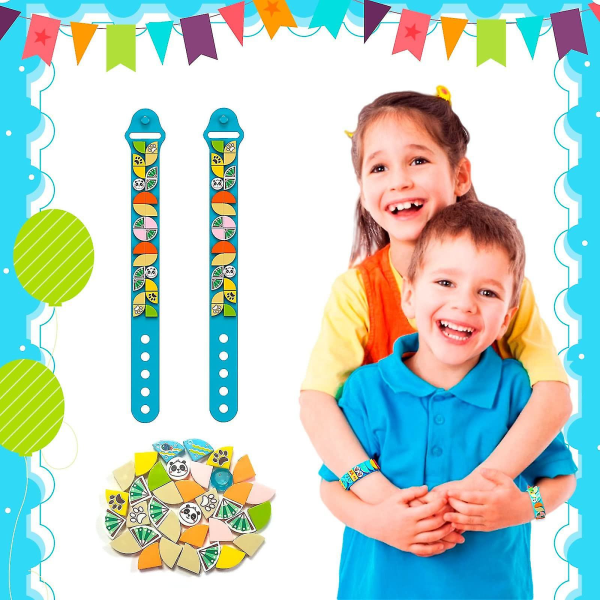 6 Pakke gjør-det-selv-armbånd Mega Pack Perler Smykkesett Og Håndverk Vennskapsarmbånd Leker For Barn Jenter Gutter Tenåringer