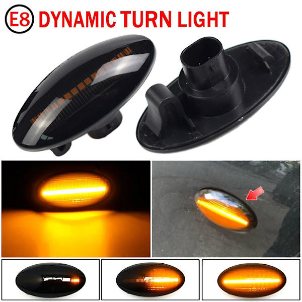 Auton dynaaminen LED-sivumerkkivalo vilkkuvalo Apv Alto Vitara Ignis Jimny Sx4:lle