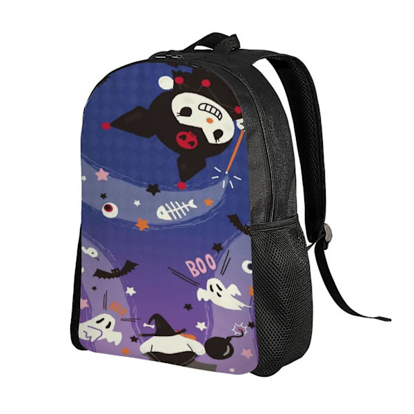 Skolväska Kuromi Ryggsäck Grundskolan Mellanstadiet Bokväska Stor Kapacitet Axelväskor Casual Daypack Laptopväskor För Pojkar FlickordmSJB1188