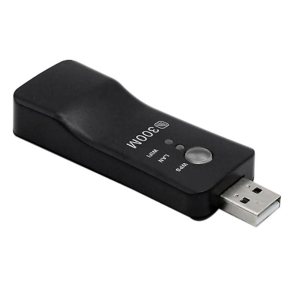 USB TV Wifi Dongle Adapteri 300 Mbps Universal langaton vastaanotin Rj45 Wps Lg Smart TV:lle