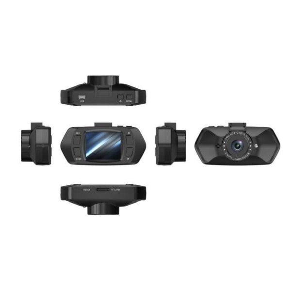 Dual Dash Cam autolle 2 tuuman 1080p autotallennin Dual Lens Car Recorder HD Dual Video Autonosat