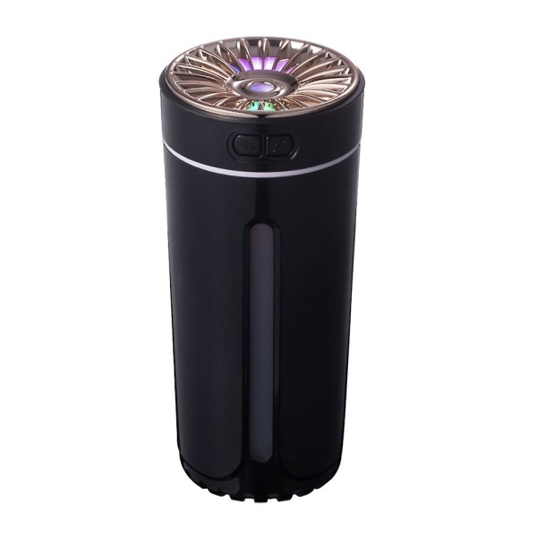 Trådlös luftfuktare Färgglada lampor Mute USB Fogger Purifier 800mah Uppladdningsbar Cool Mist Make