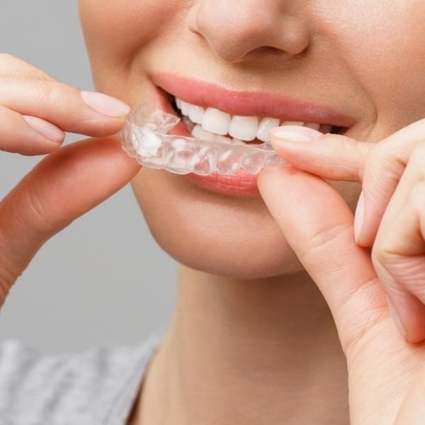 2-pak, Dental Skinne/Bideskinne - Formbar Klar