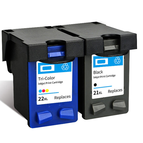 21xl 22xl Sort, Tri-farvet Blækpatroner Passer Til Deskjet F2180 F2280 F4180