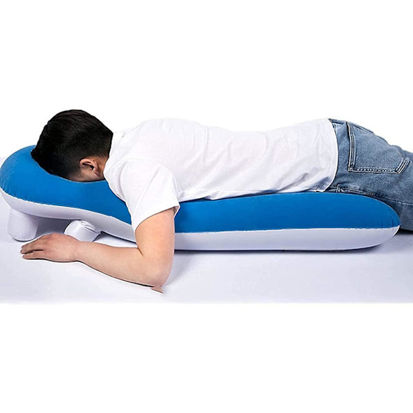 Ansiktsnedålig Kudde för Sömn Efter Ögonoperation - Bekväm Ergonomisk Huvud- och Nackestöd för Patienter med Näthinneavlossning Under Återhämtning