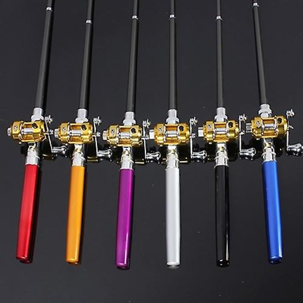 Mini Pen Fiskestav Sølv