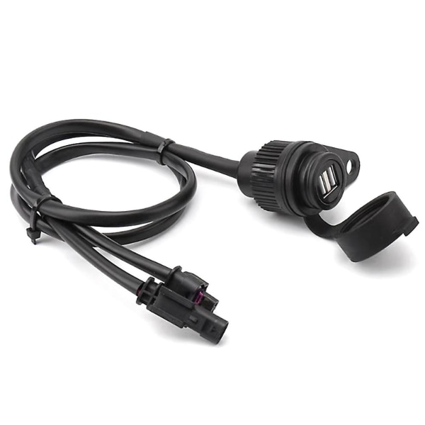 Motorcykel USB dobbeltstik til R1200GS R1250GS F700GS F750GS F800GS F850GS ADV tilbehør med tabsfri linje