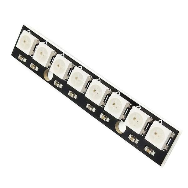10 stk 8-bits WS2812 5050 RGB LED med innebygd fullfarge-drevet utviklingskort