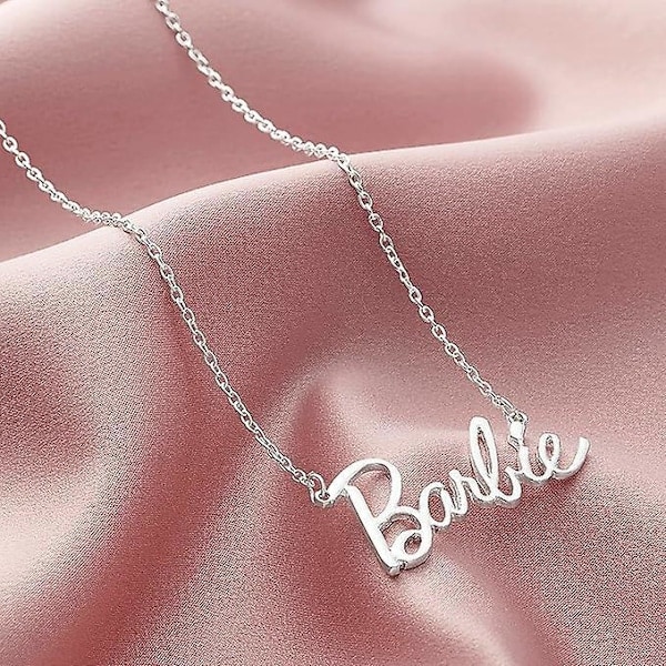 Muoti Barbie Englanninkielinen Kirjainkaulakoru