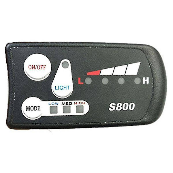Sähköpyörän Led S800 -näyttö 36v 48v Sähköpyörän älykäs ohjauspaneelinäyttö Sähkö