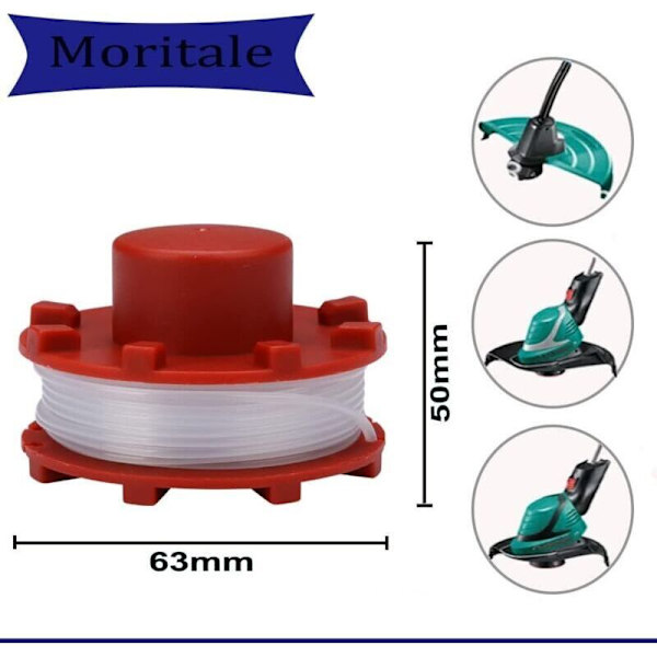 Einhell erstatningsspole for GE-CT 36/30 Li E Solo batteridrevet gresstrimmer (nylonsnor, 8 m lengde, 2 mm diameter)