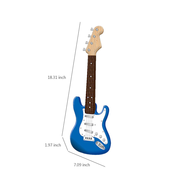 Legetøj Børns Store Spillemand Og Kvinde Simulation Ukulele Elektronisk Guitar Legetøj Musik Begynder Musikinstrumenter