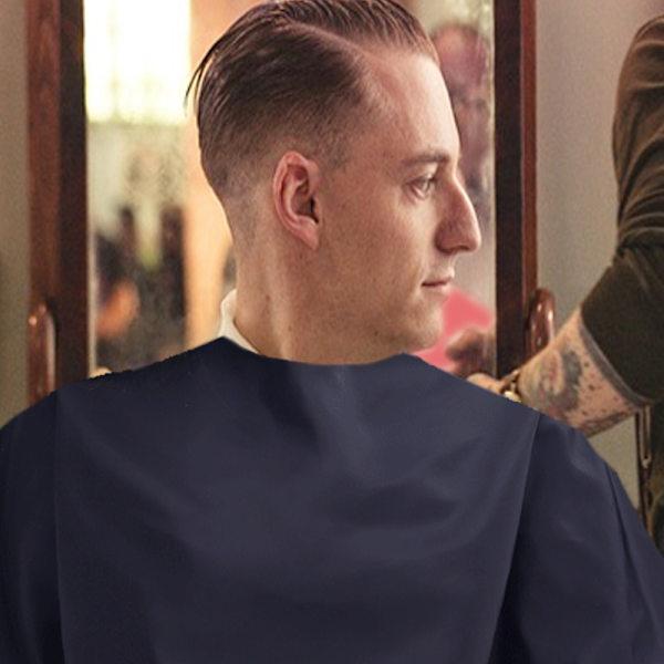Makeup Kapper til Klienter, Salonkappe til Makeup Redning, Professionel Kort Salon, sort