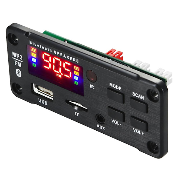 Vahvistin 25wx2 12v Mp3 Dekoodauslevy Äänimoduuli Bluetooth 5.0 Langaton Musiikki Auton Mp3-soitin