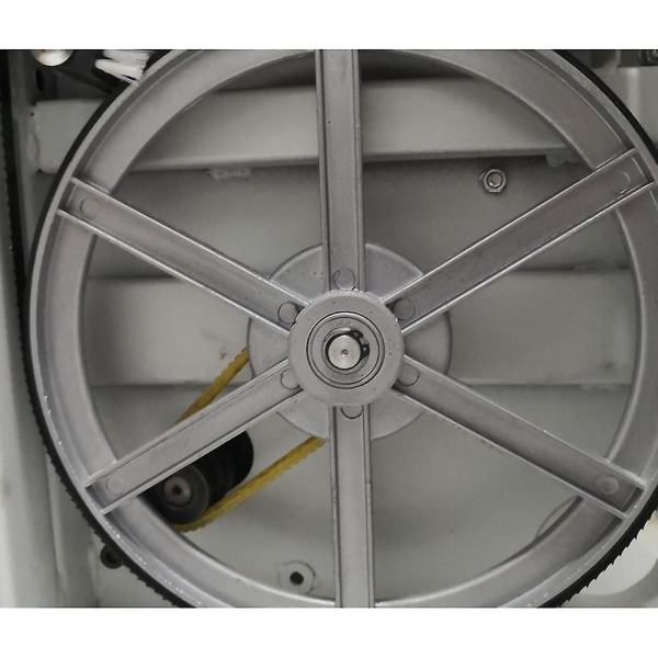 2 deler båndsag gummidekkbånd Trebearbeidingsreservedeler for 9" båndsag rullehjul