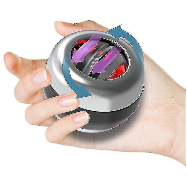 Gyroskopisk handledsboll för handledsstyrka och underarmsövning blue