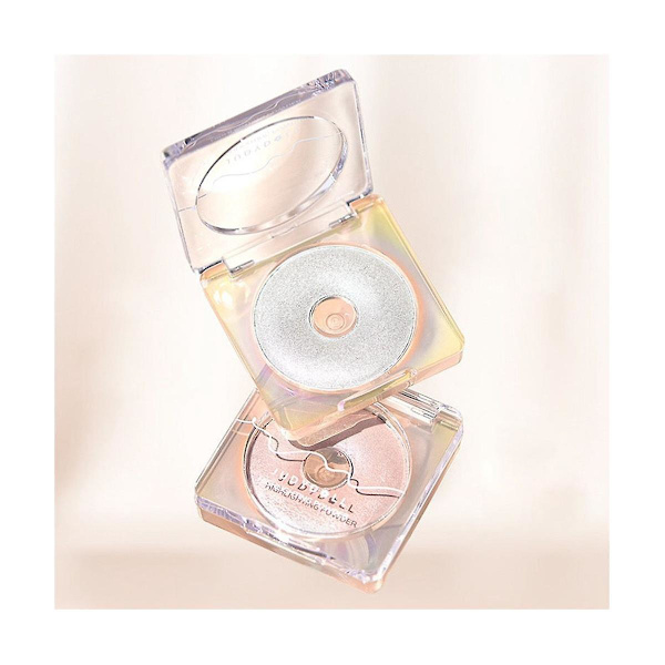 Starlight Highlighter Puder Makeup Glow Face Contour Shimmer Vattenljus Highlighter Palette Illu