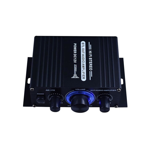 Strømforstærker FM Radio Mini Forstærker 400W HiFi Mini HiFi Audio Strømforstærker Audio Forstærker A