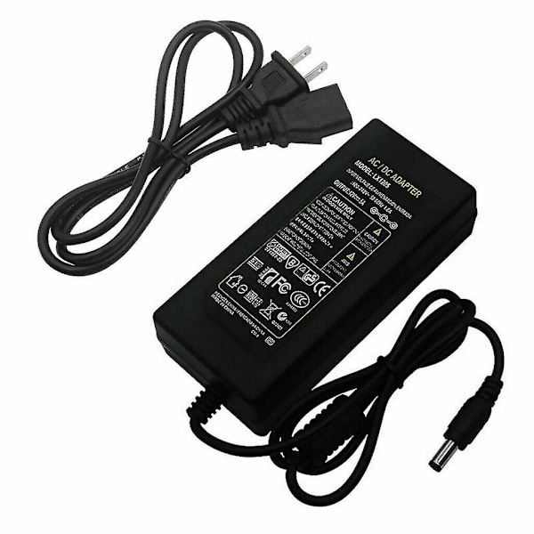 12V 5A 60W AC/DC Strömförsörjningsadapter Transformator för 5050 3528 LED-remsa