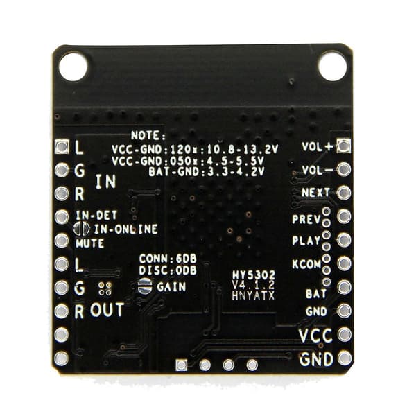 Qcc3031 Aptxhd Modul Audio Input Line-in Lossless Hifi Bluetooth 5.0 Receiver Board til Bt Headset