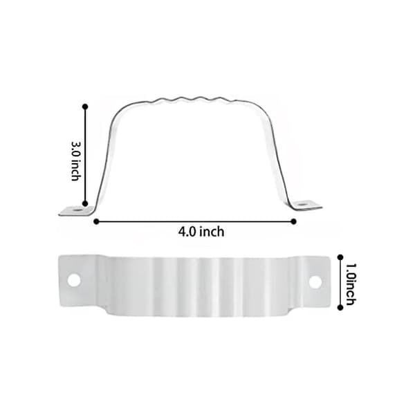 Ränndownpipe Adapter Ränndownpipe Rem 3x4 Ledare Rem 3x4 (6-pack) (vit)